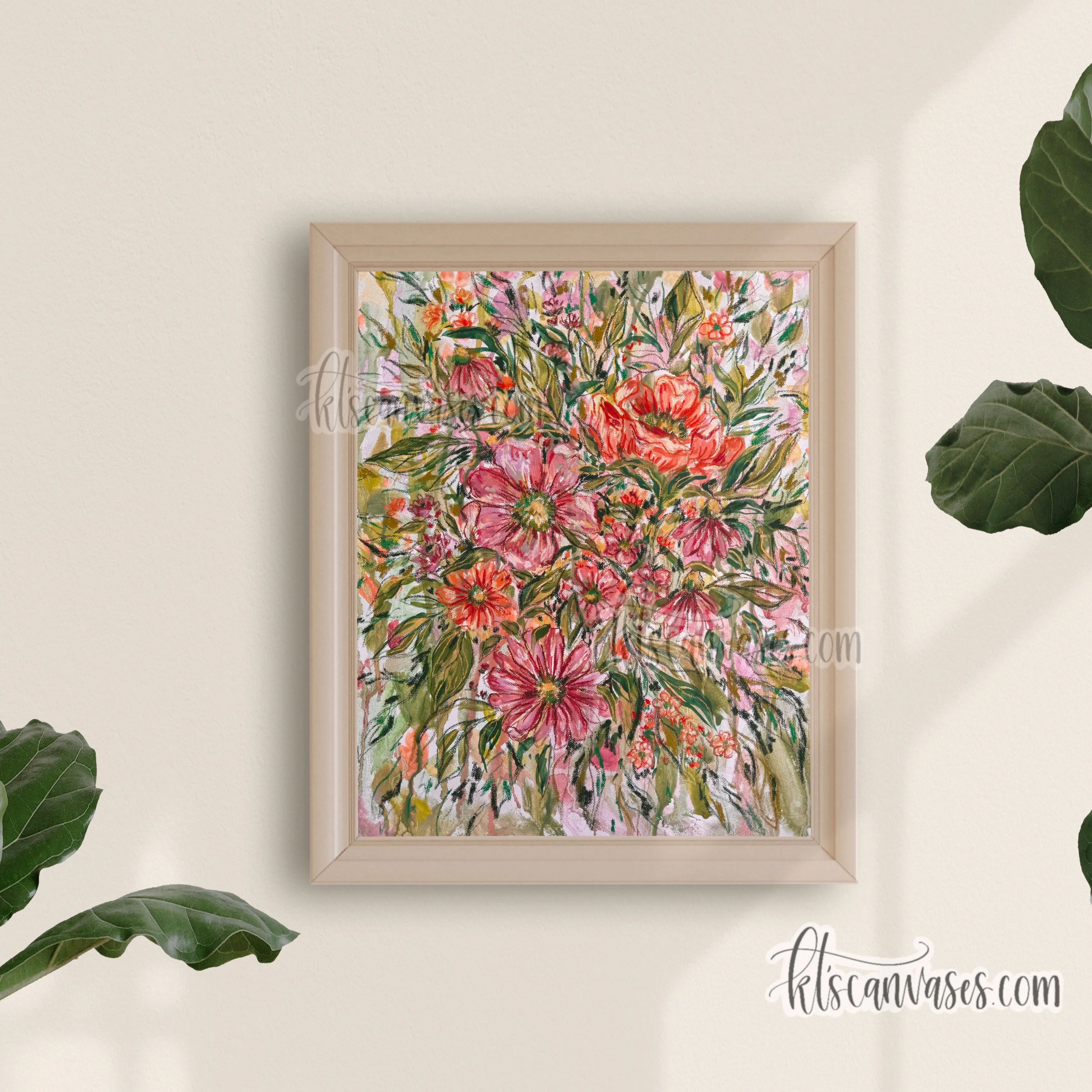 Abstract Garden No. 10 Art Print