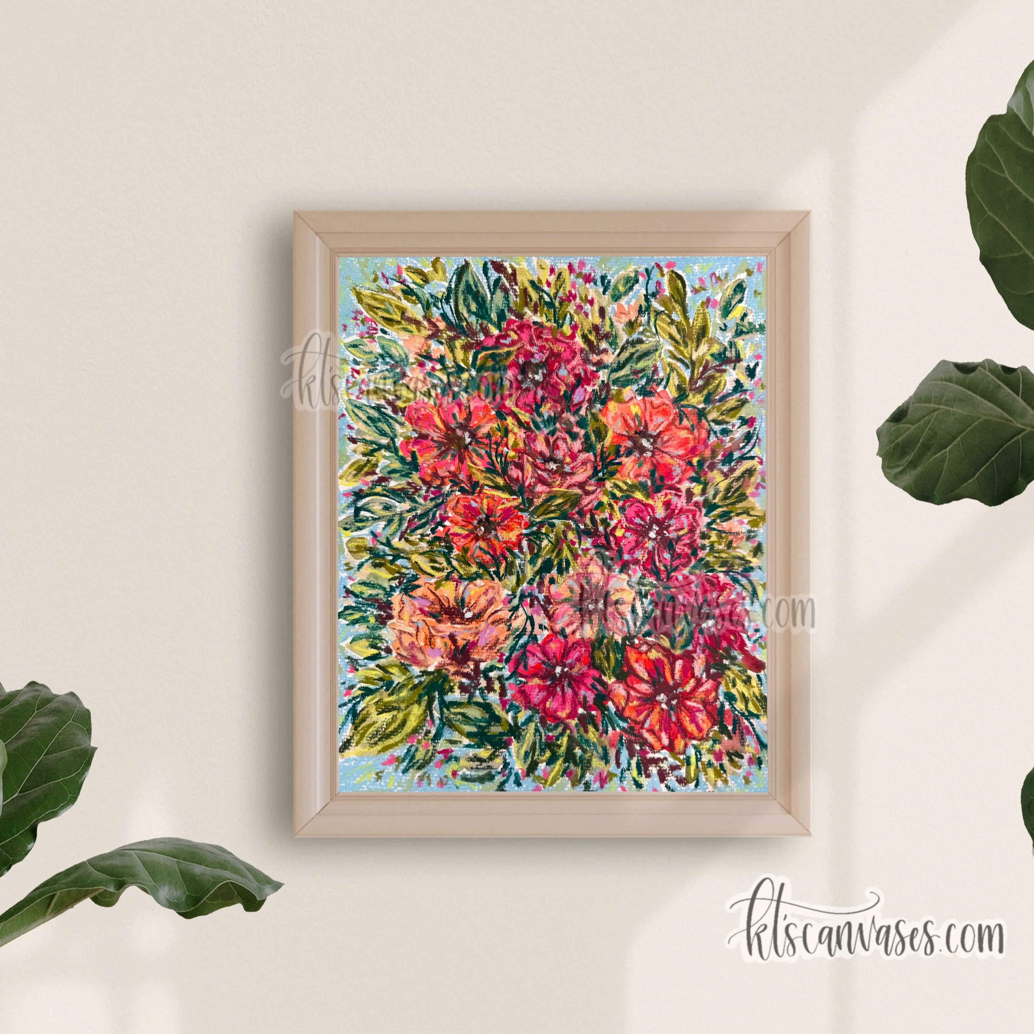 Abstract Garden No. 14 Art Print