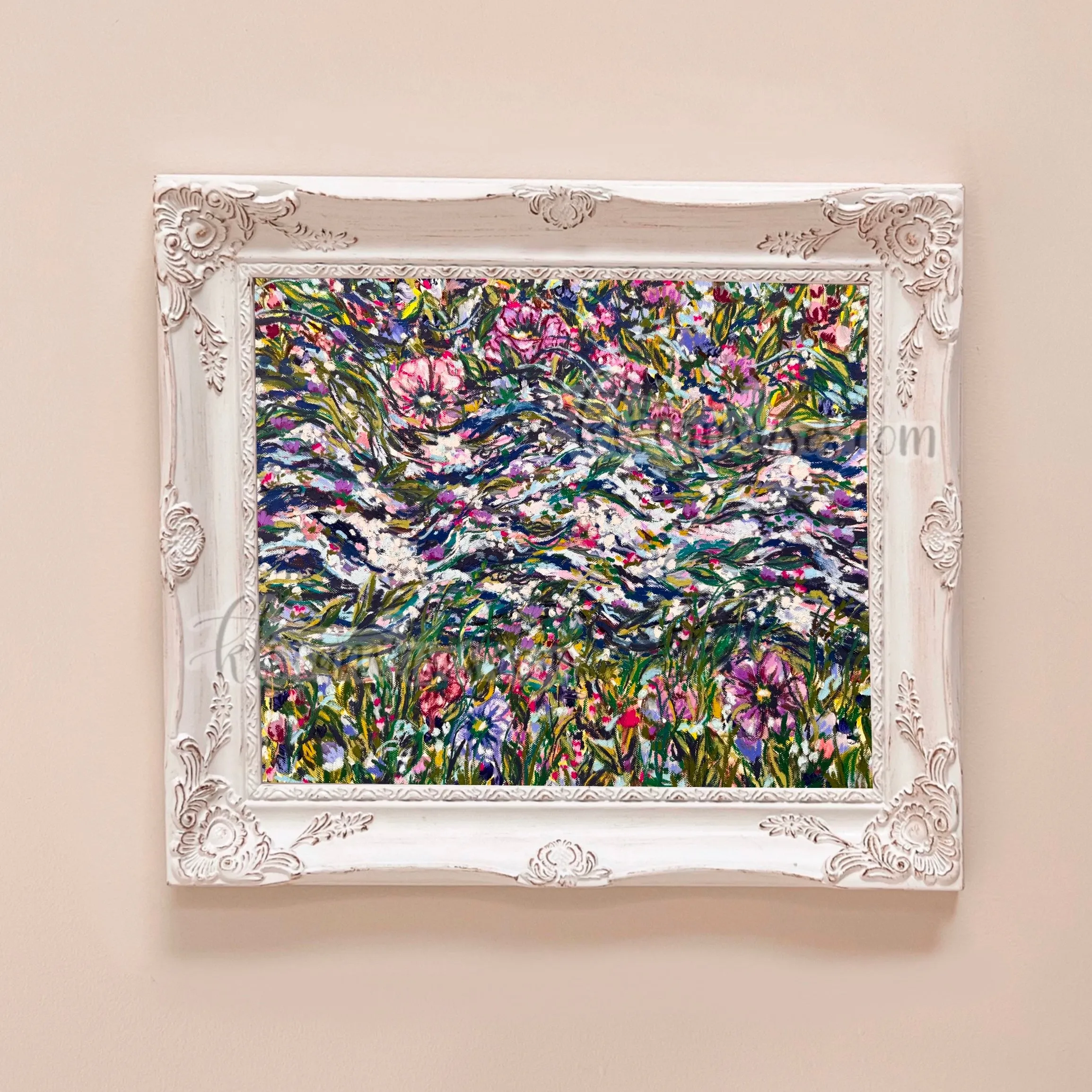 Abstract Garden No. 15 Art Print