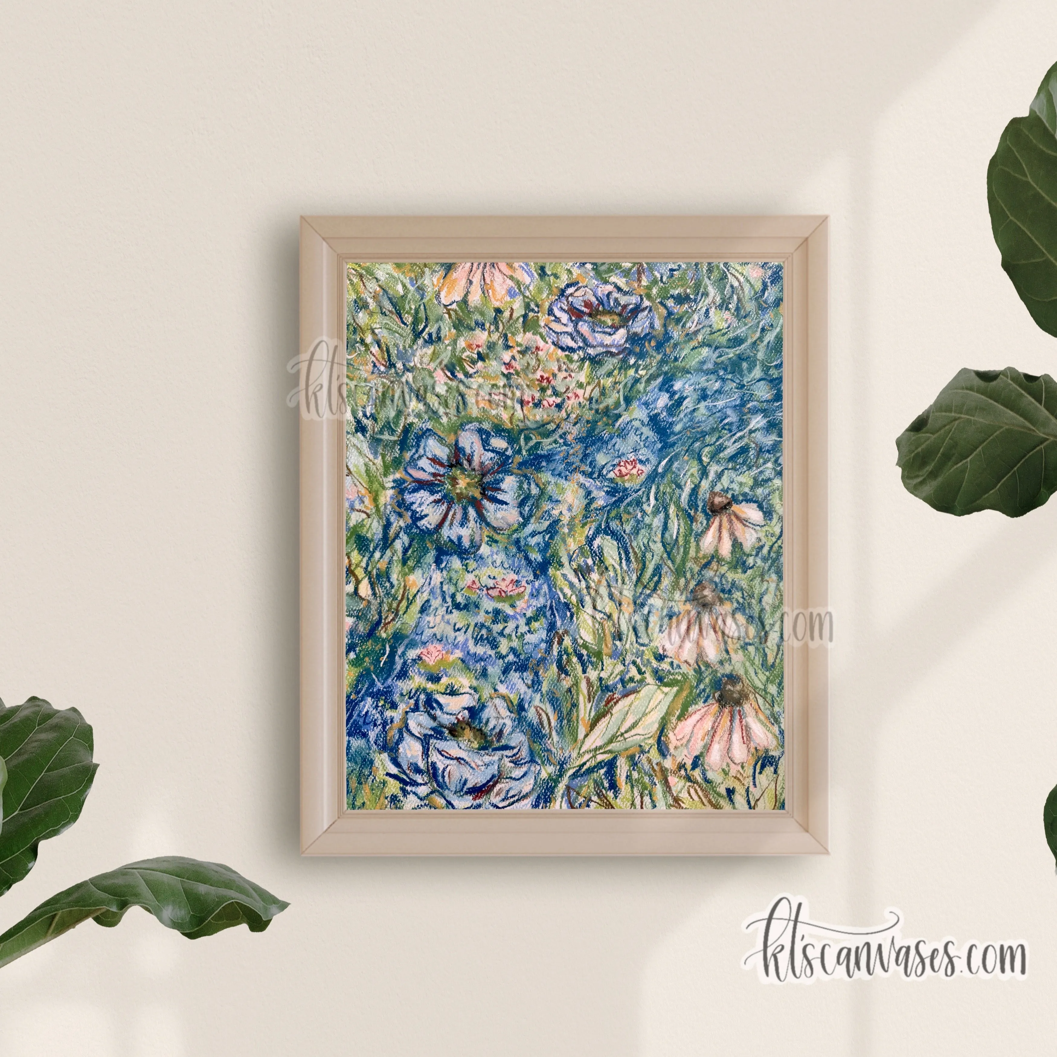 Abstract Garden No. 3 Art Print