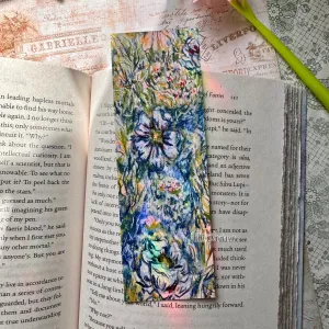 Abstract Garden No. 3 Double Sided Bookmark