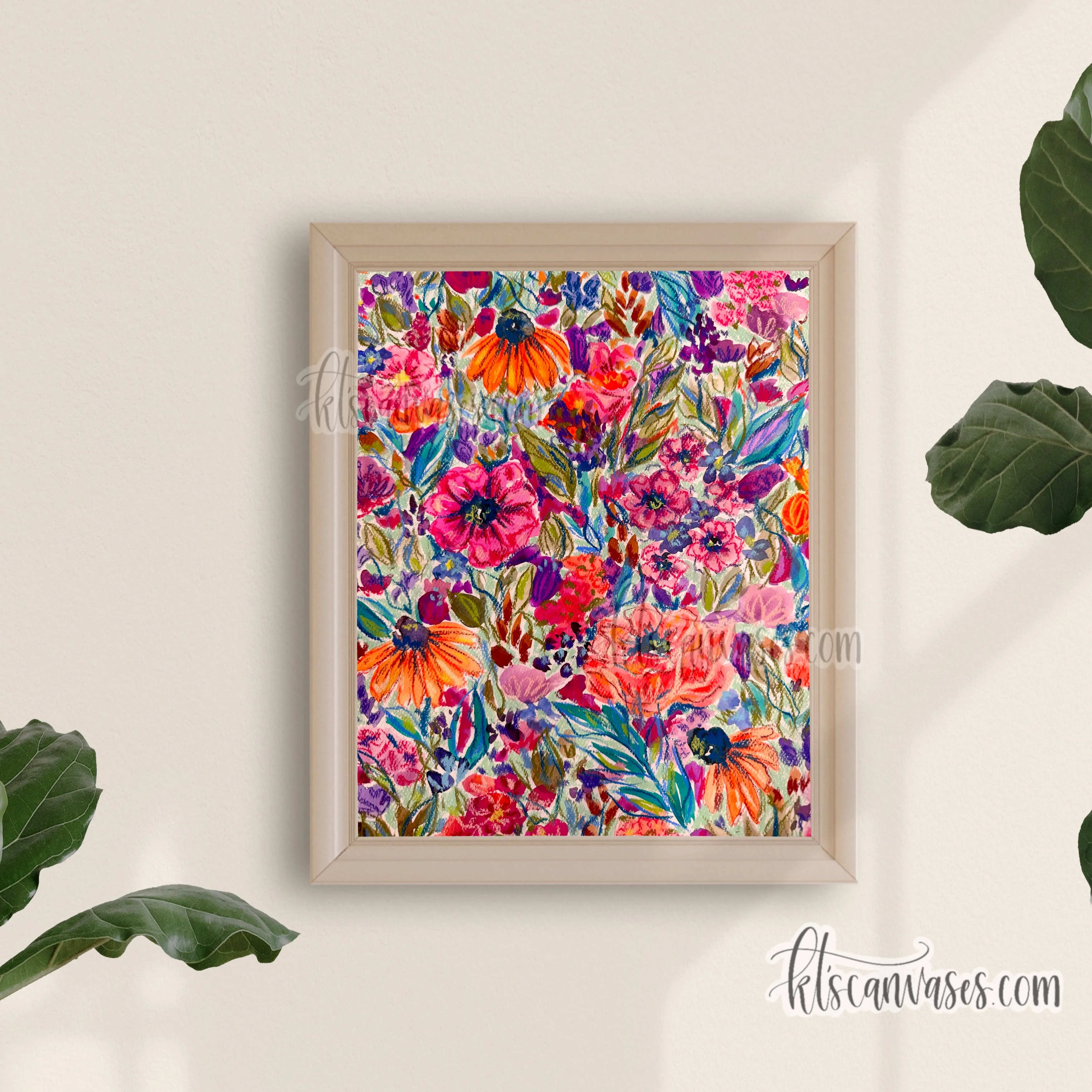 Abstract Garden No. 4 Art Print