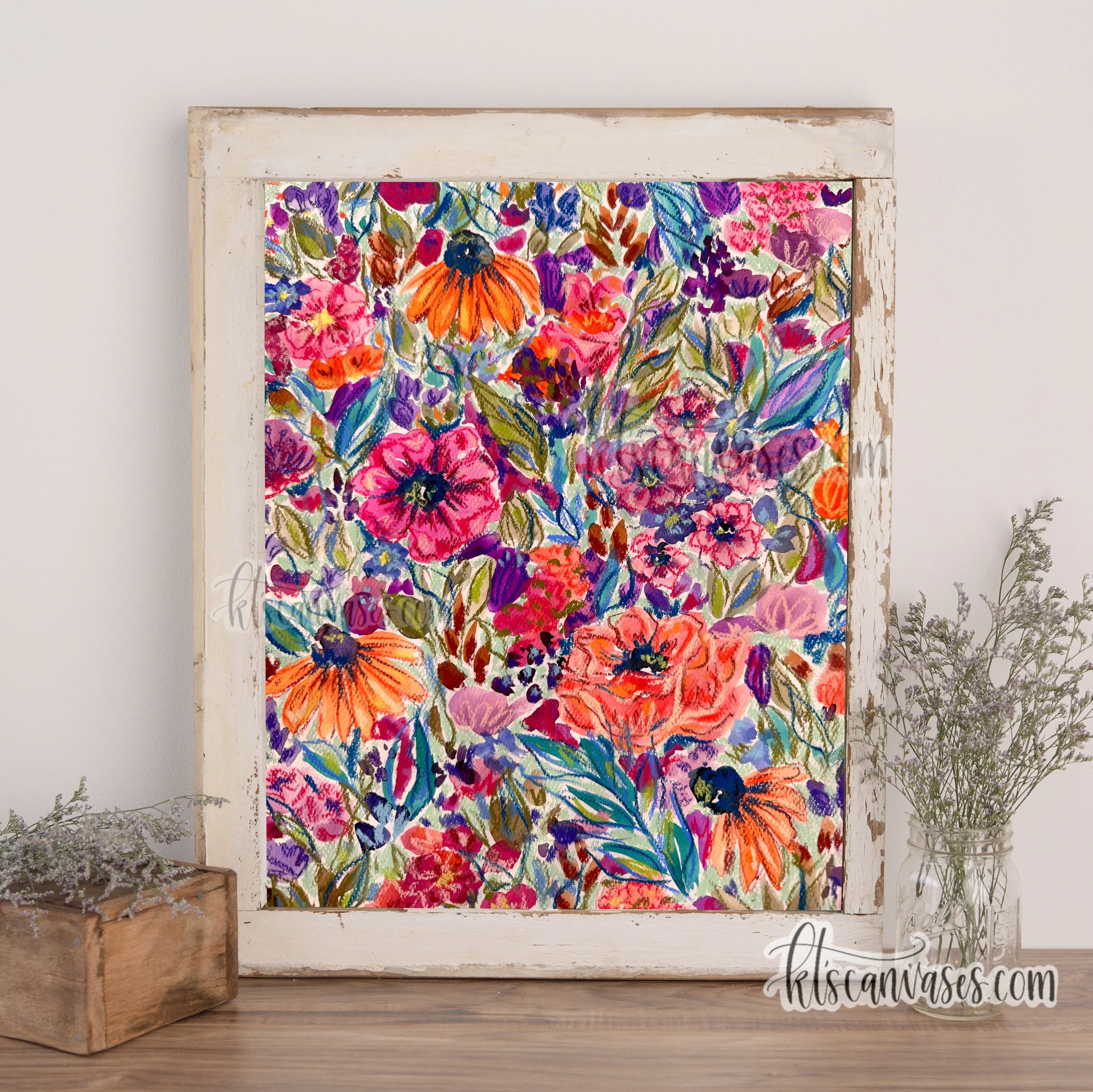 Abstract Garden No. 4 Art Print