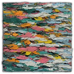 Abstract Oil Painting - Elemental Symphony