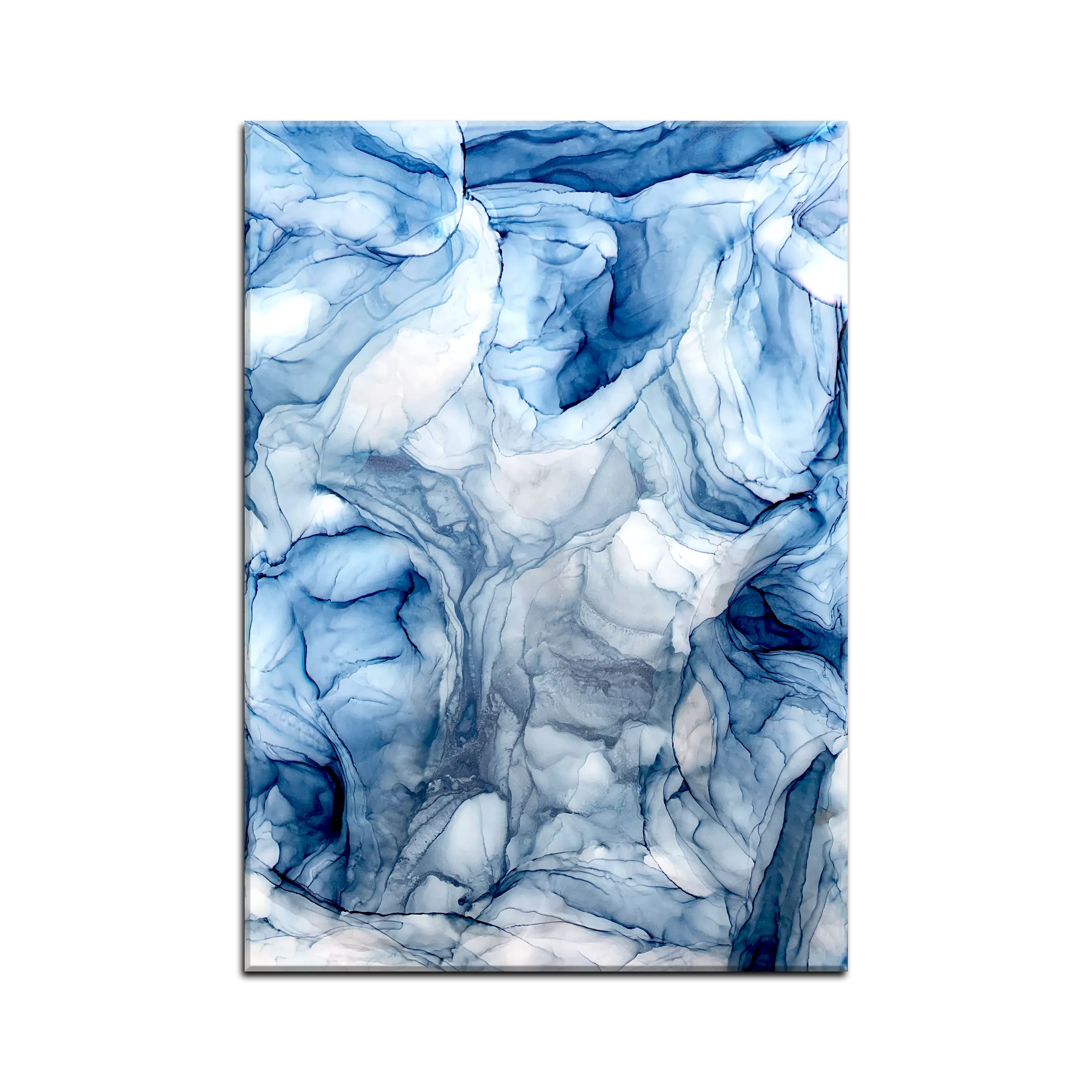 Blue Ice Painting