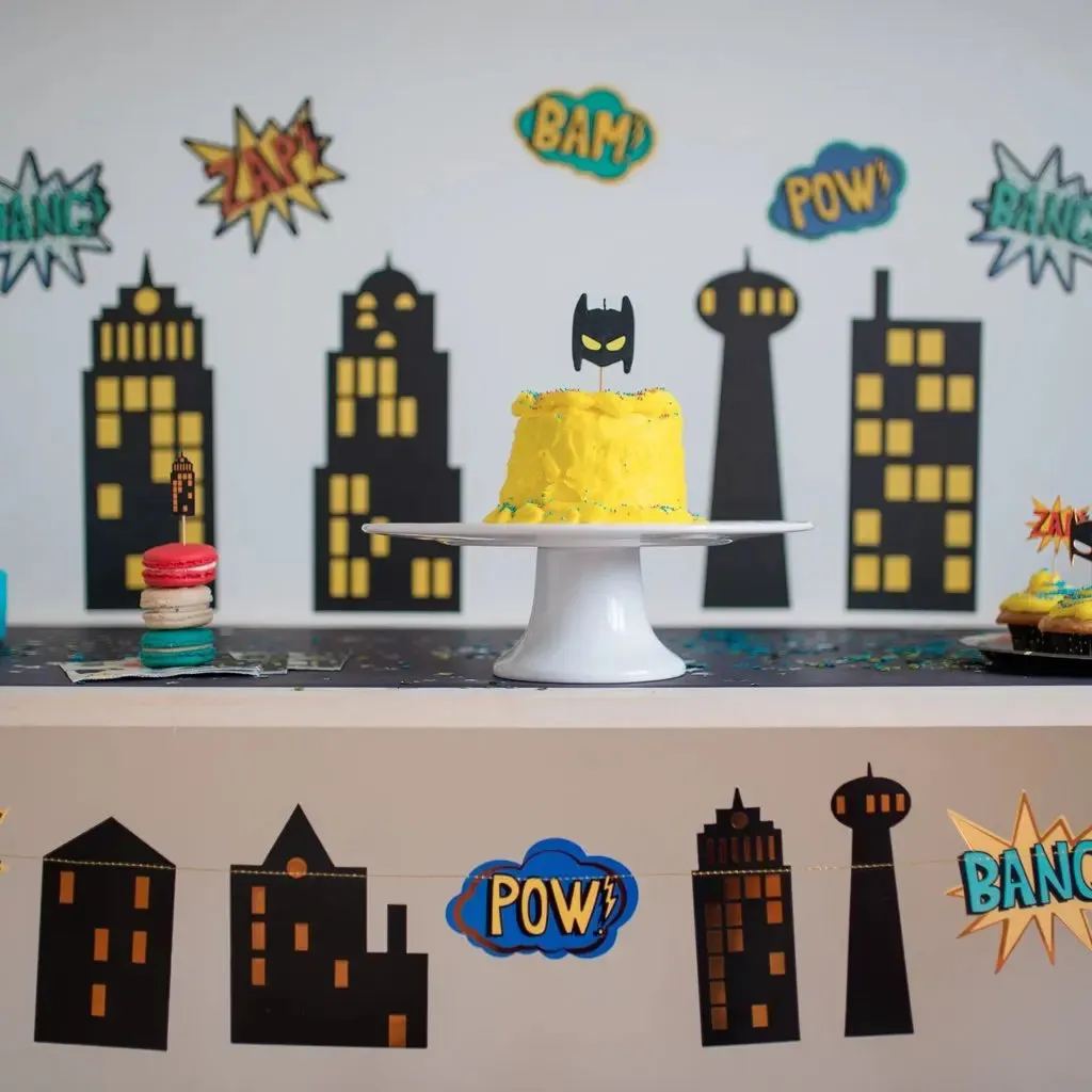Buildings Party Garland