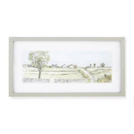 Countryside Landscape Framed Print