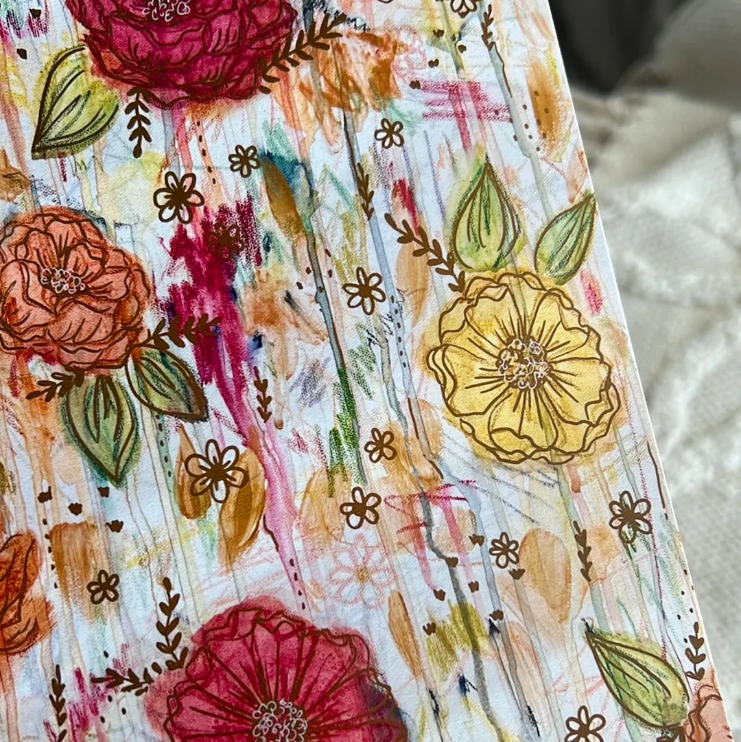 Creative Mess Florals Art Print