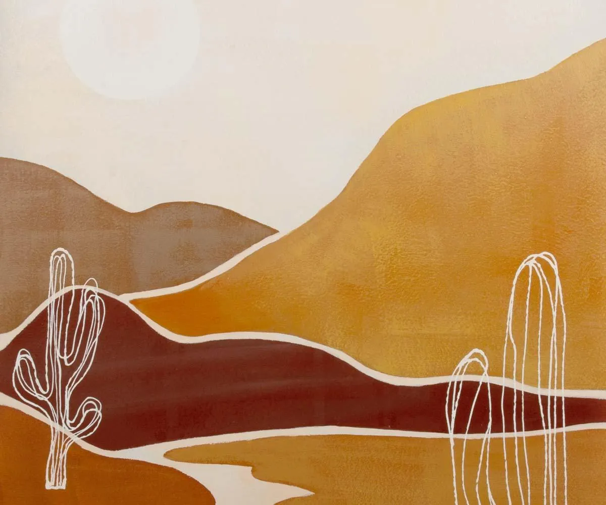 Desert Oil Painting