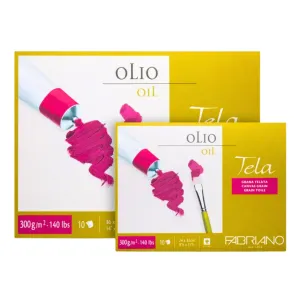 Fabriano Blocco Tela Oil 300gsm