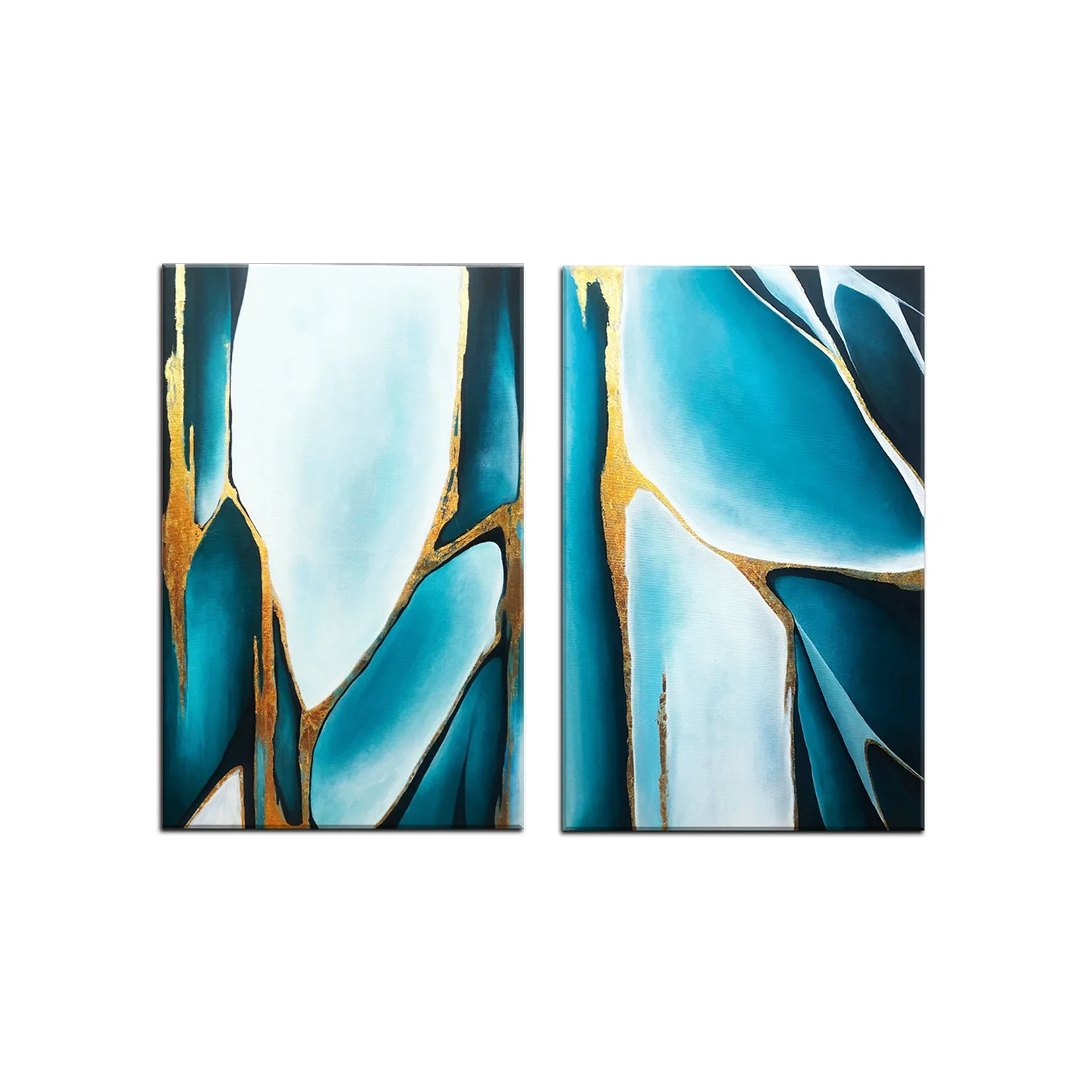 Golden Formations Painting