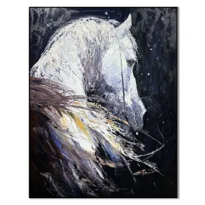 Modern Oil Painting - Her Reluctant Gaze