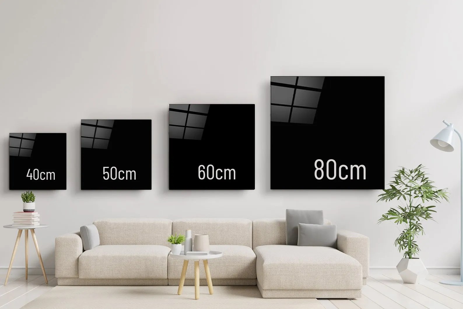 ."Pastel Patterns V1". Designer's Collection Glass Wall Art
