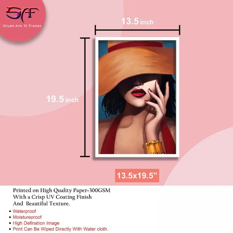 SAF paintings Modern Art Premium White Frame painting for Wall Decoration SA-COMBO-375-M1