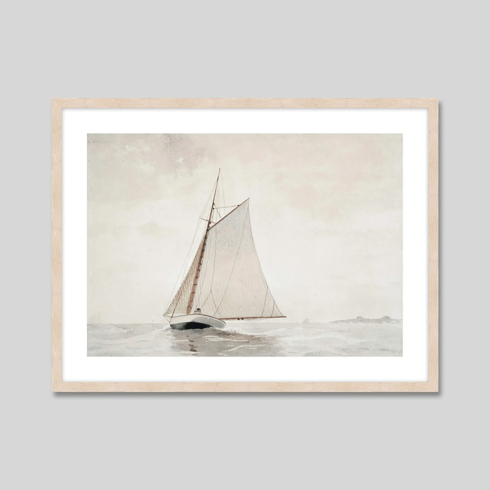 Sailing Off Gloucester