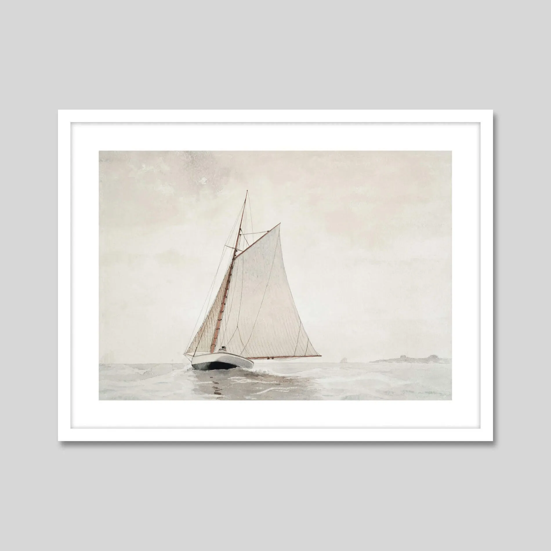 Sailing Off Gloucester