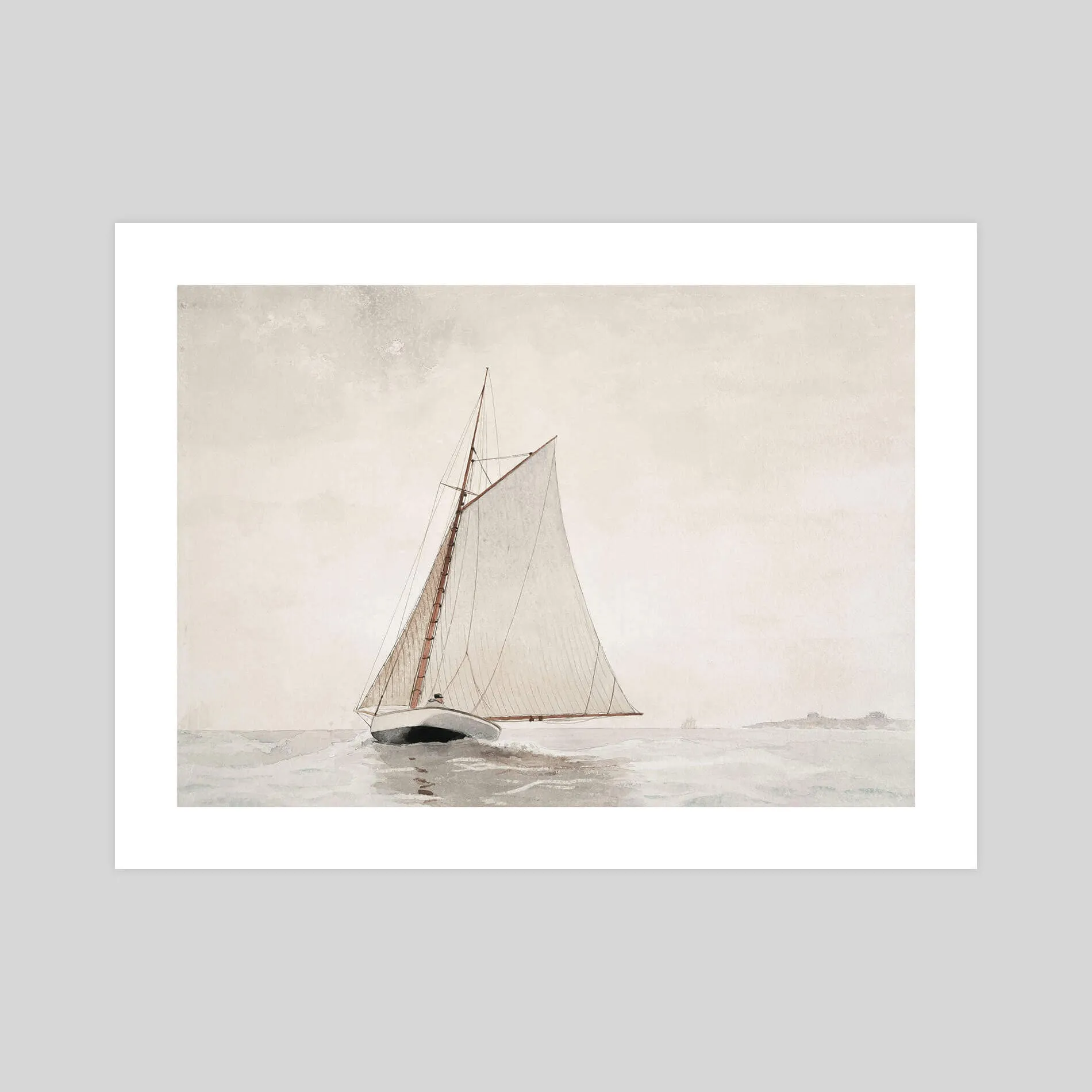 Sailing Off Gloucester