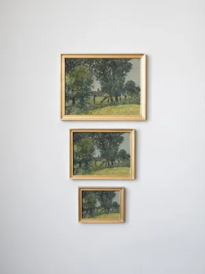 Summery Landscape at Wittlaer by Max Clarenbach - Print