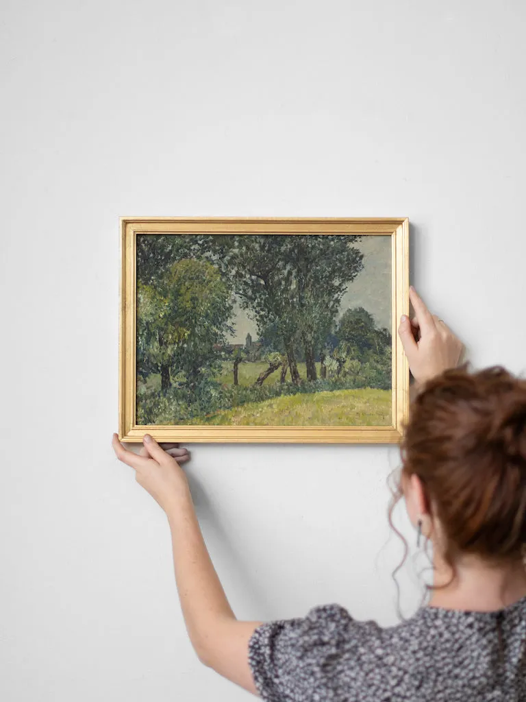 Summery Landscape at Wittlaer by Max Clarenbach - Print