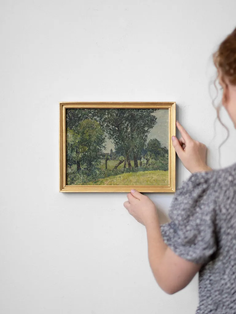 Summery Landscape at Wittlaer by Max Clarenbach - Print