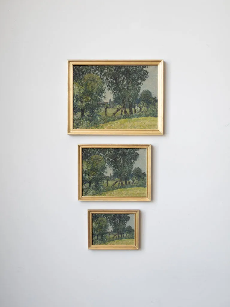 Summery Landscape at Wittlaer by Max Clarenbach - Print