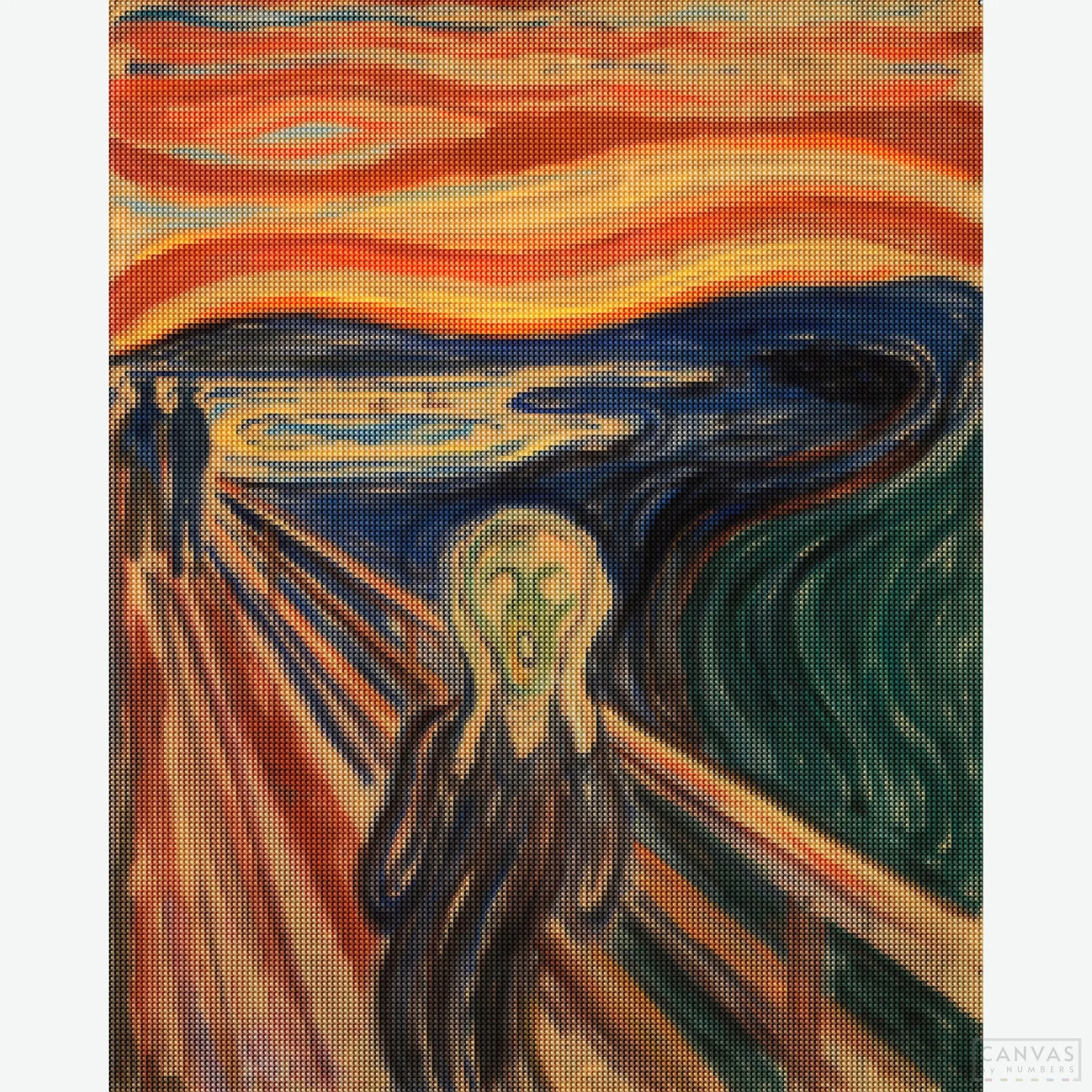 The Scream - Diamond Painting