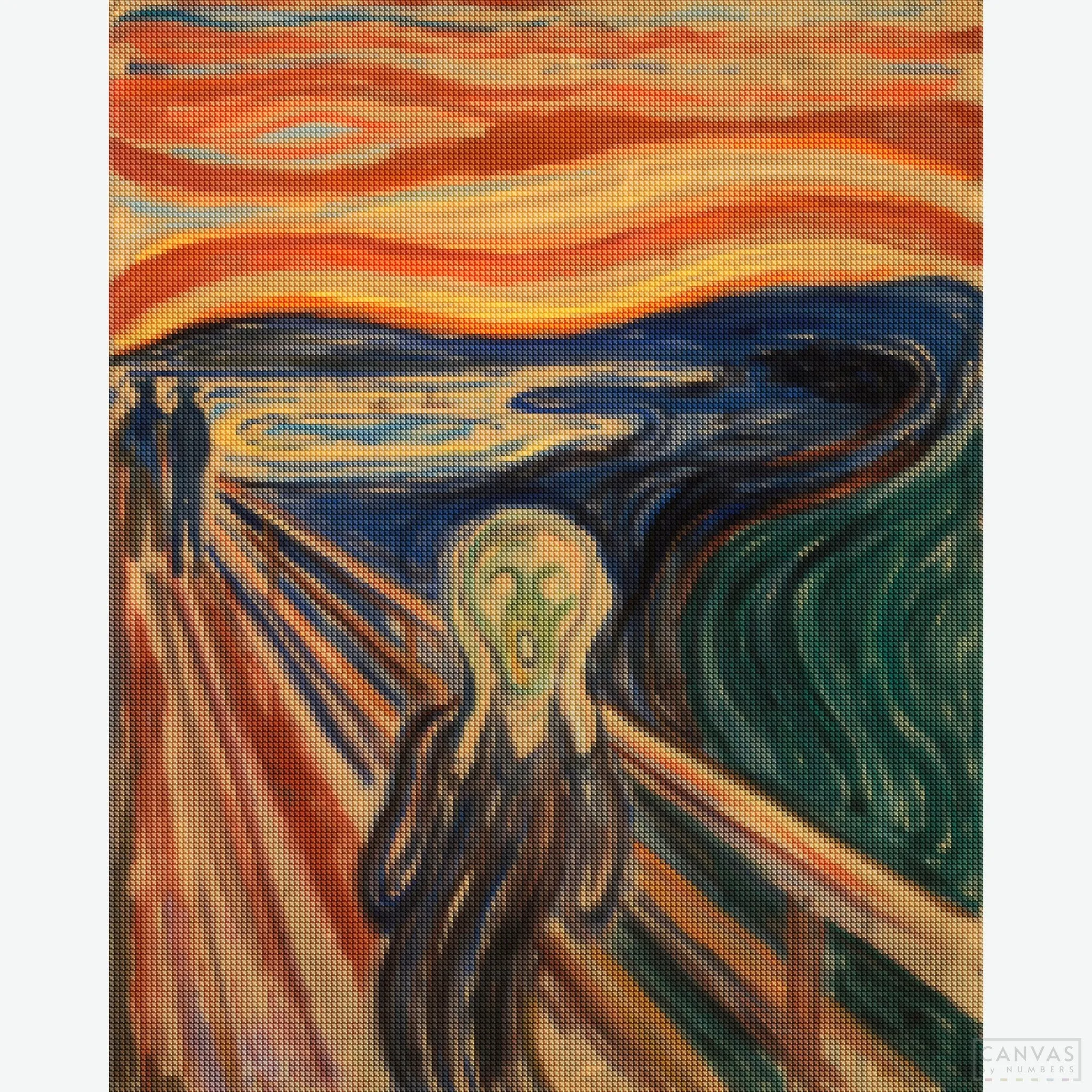 The Scream - Diamond Painting
