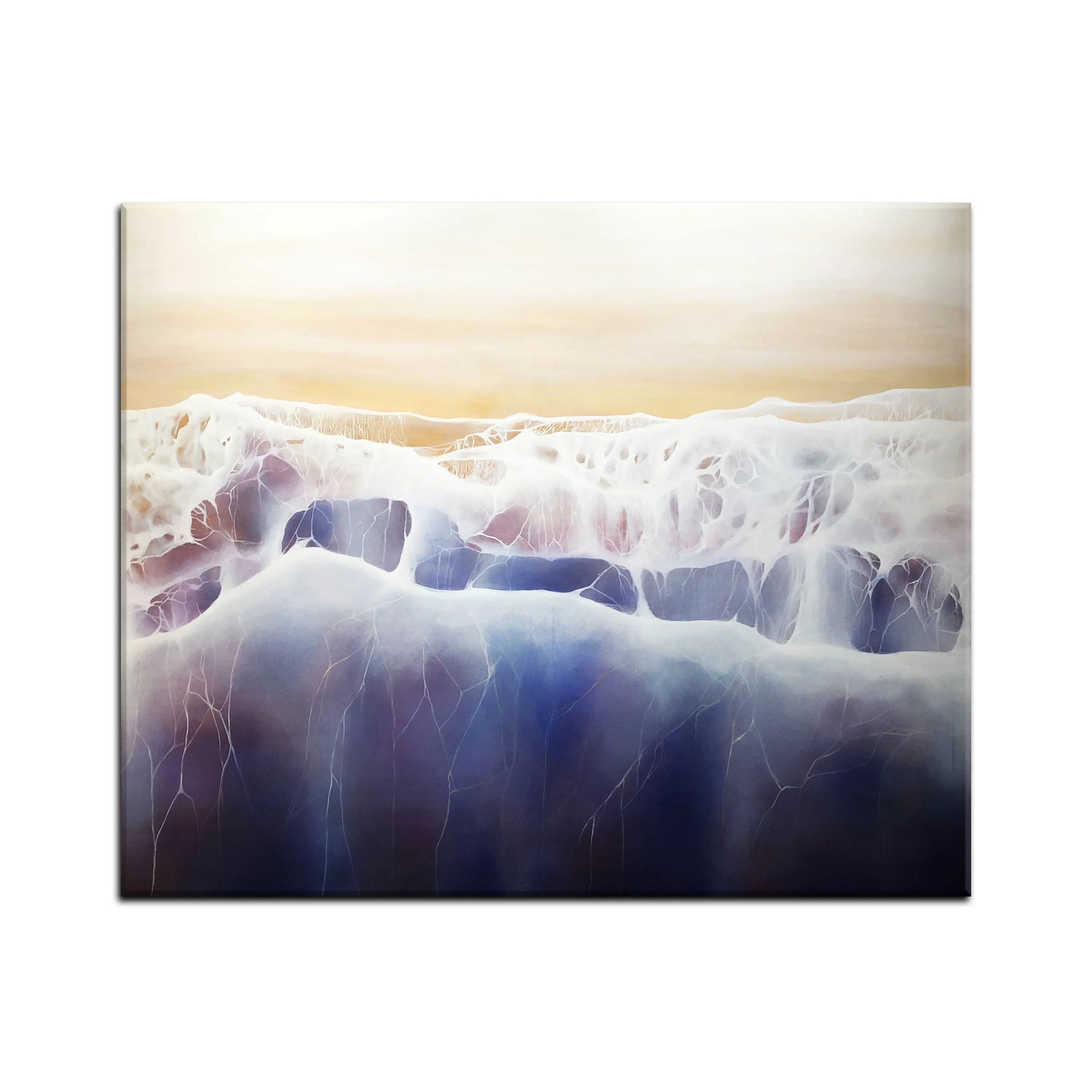 Three Waves Painting