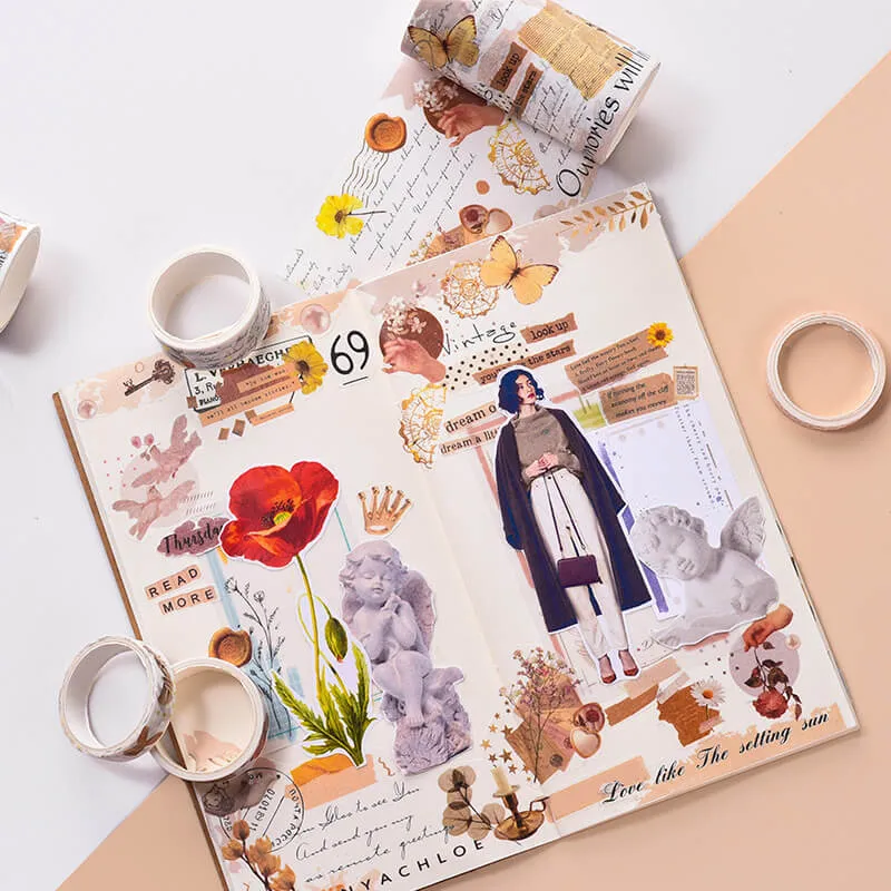 Vintage Half Time Series Washi Tapes